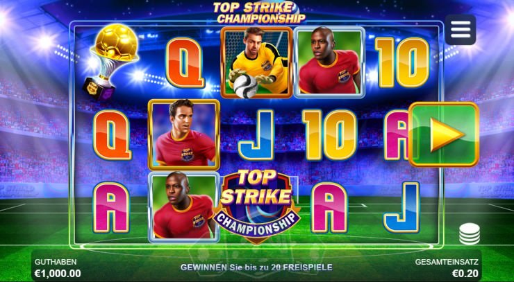 Top Strike Championship Cover picture