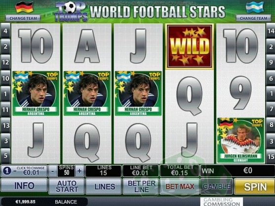 Top Trumps World Football Stars Titelbild