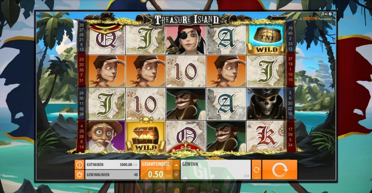 Play The No Download Treasure Island Slot Machine Demo Play The No Download Treasure Island Slot Machine Demo