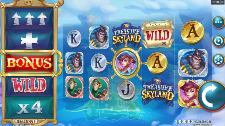 Treasure Skyland Titelbild