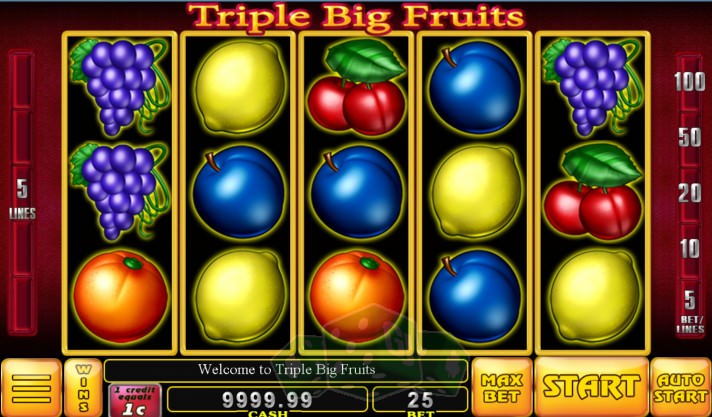Triple Big Fruits Titelbild