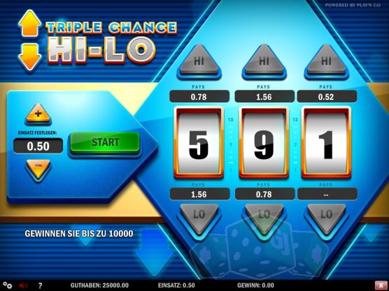 Triple Chance Hi-Lo Titelbild