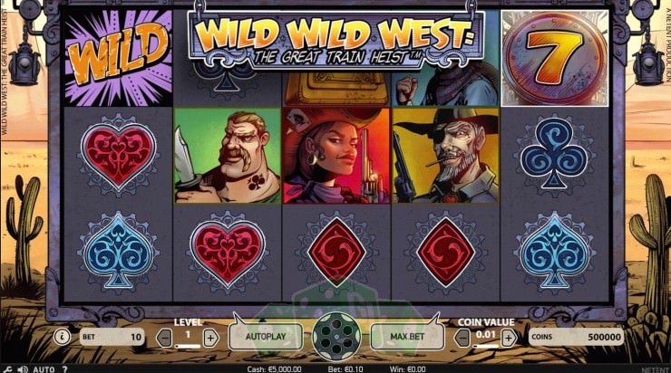 Wild Wild West: The Great Train Heist Cover picture