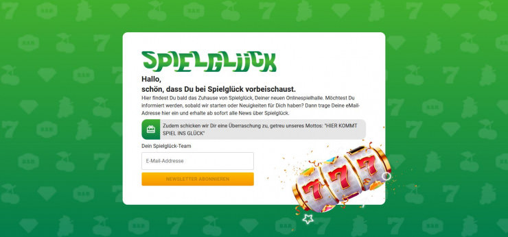 Bald mehr Online Casinos durch Projekt spielglück.de?