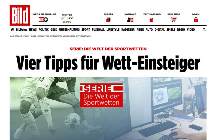 „Die Welt der Sportwetten“: Lohnen sich die BILDplus-Artikel?