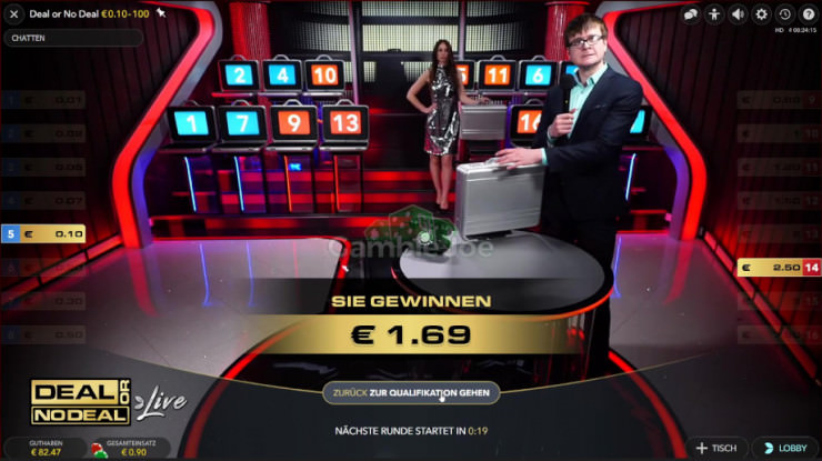 Deal or No Deal Live: Die neue Live Casino Show von Evolution Gaming