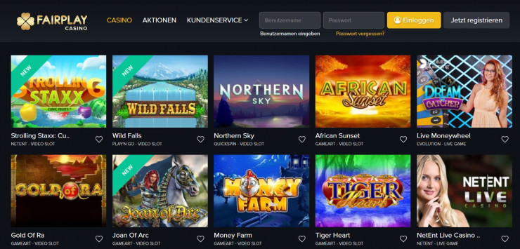 Fairplay Casino: Der neue Glücksspielanbieter auf GambleJoe