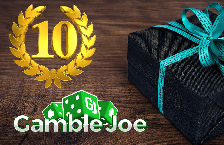 GambleJoe feiert 10-jähriges Jubiläum