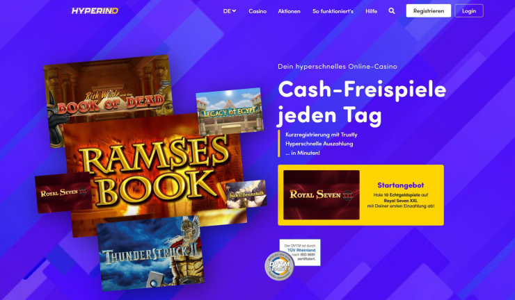 Hyperino im ersten Test: Meine Erfahrungen mit dem Online Casino