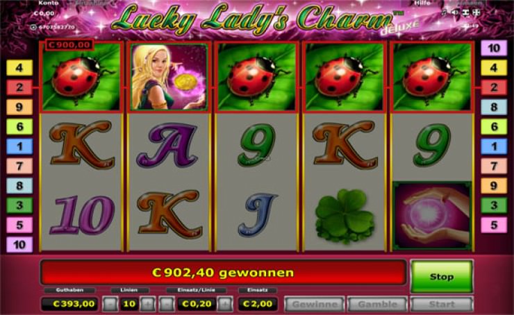 Große Gewinne bei Lucky Lady