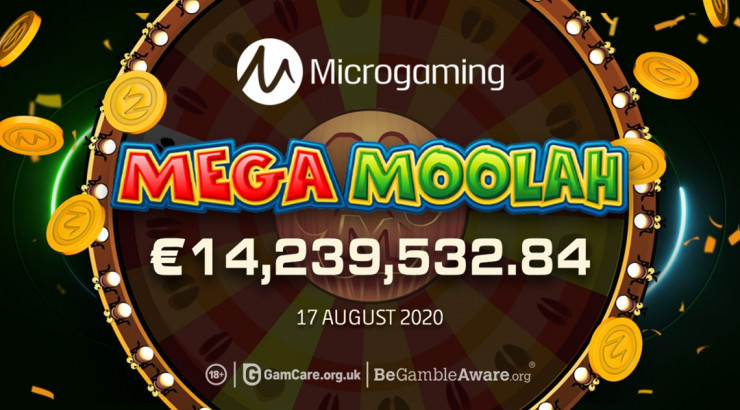 Mega Moolah Jackpot von 14,2 Millionen Euro Mitte August 2020 geknackt
