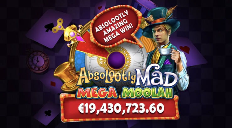 Mega Moolah Jackpot hit - nearly 20 million euro