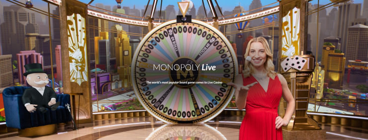 Das neue Evolution Gaming Glücksrad: Monopoly Live im High Roller Test