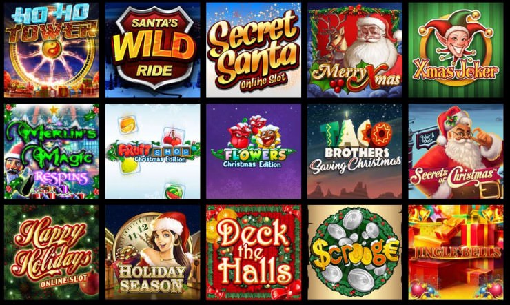 Neue Christmas Slots in den Online Casinos 2017