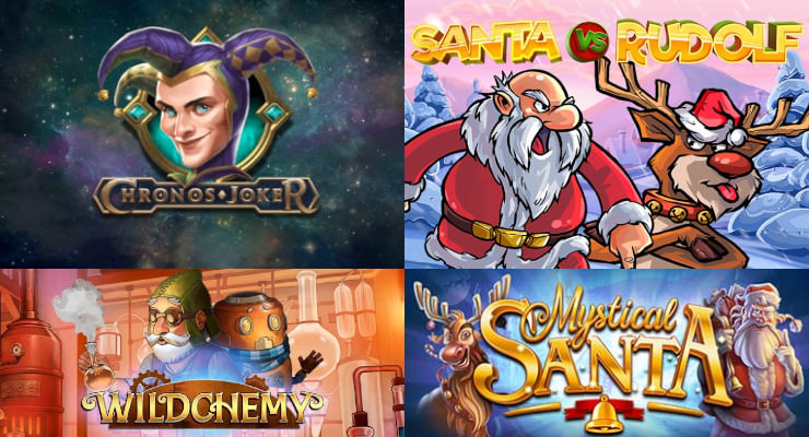 Neue Slots für Anfang Dezember 2019 in den Online Casinos