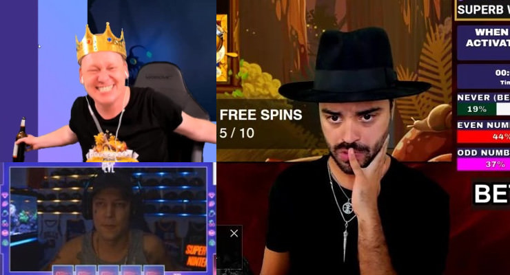 Neues von den Casino Streamern: TheRealKnossi, MontanaBlack und Roshtein