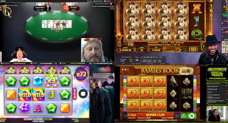 Neues von den Online-Casino-Streamern – zweite Augustwoche 2020