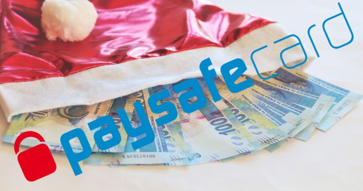 Matthias verlost paysafe-Codes für 600 € zum Nikolaus 2017 an 32 treue Mitglieder