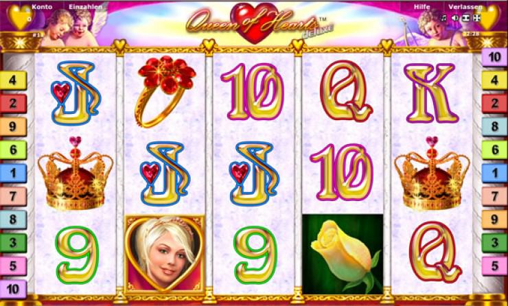 Queen of Hearts von Novomatic: Jetzt online spielen