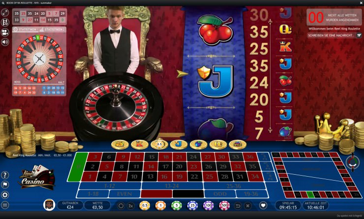 Extreme Live Gaming veröffentlicht neues Reel King Roulette Spiel