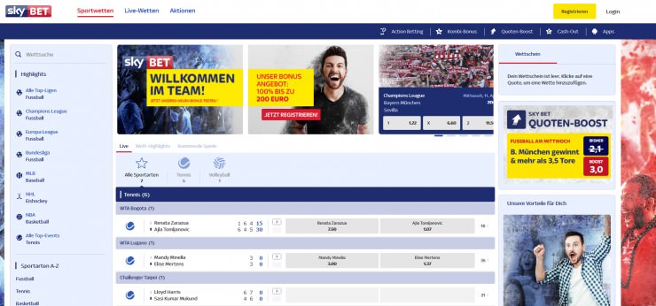 Gambling Commission: Sky Bet muss 1 Million Pfund Strafe zahlen