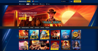 Titelbild zu AdmiralBet bietet jetzt auch Slots an