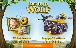 Titelbild zu Big Bad Wolf: ein neues, geniales Automatenspiel