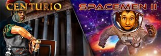 Titelbild zu Centurio und Spacemen II jetzt auch in Online Casinos spielen