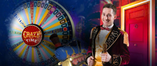 Titelbild zu Crazy Time von Evolution Gaming: Die neue Live Game Show im ersten Test