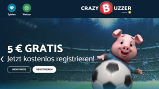 Titelbild zu CrazyBuzzer 5 Euro Bonus ohne Einzahlung: Lohnt es sich?