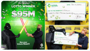 Titelbild zu Lotto-Jamaika: 95 Millionen jamaikanische Dollar gewonnen & als Darth Vader angenommen