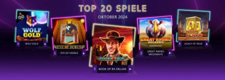 Titelbild zu DGGS: Die umsatzstärksten Slots im Oktober 2024