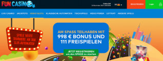 Titelbild zu Neu auf GambleJoe: Erste Erfahrungen mit Fun Casino im Test