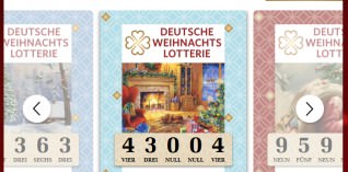 Titelbild zu Erste Deutsche Weihnachtslotterie nach spanischem Vorbild
