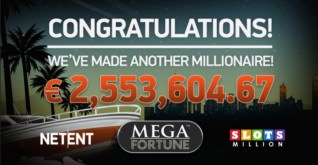 Titelbild zu Erster Mega Fortune Jackpot Gewinner 2018