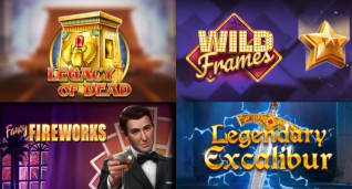 Titelbild zu Neue Online Slots für Ende Dezember 2019 und Anfang Januar 2020