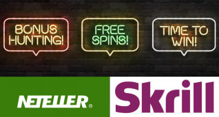 Titelbild zu Online Casinos ohne Skrill und Neteller Beschränkungen beim Casino Bonus