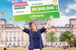 Titelbild zu Putzfrau gewinnt 90 Millionen Euro über Lottoland