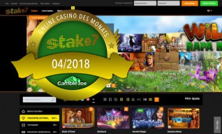 Titelbild zu Stake7: Online Casino des Monats (04/2018) 