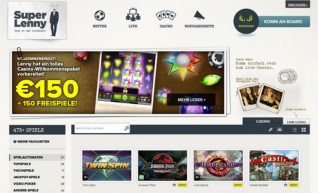 Titelbild zu SuperLenny: Der Rockstar unter den Online Casinos!