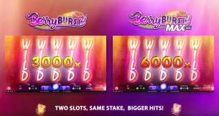 Titelbild zu Der Unterschied zwischen den Slots Berryburst und Berryburst MAX von NetEnt