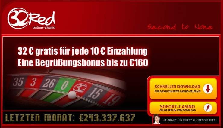 UKGC: 2 Millionen Pfund Strafe für das Online Casino 32Red