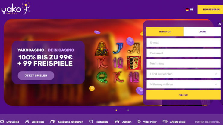 Neu auf GambleJoe: Erste Erfahrungen mit Yako Casino im Test