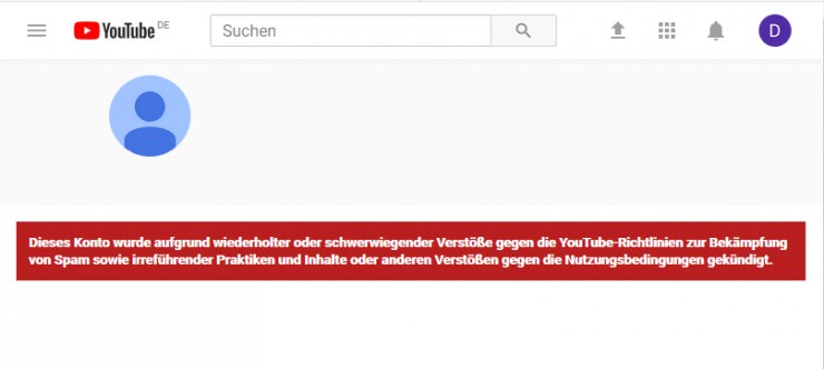 Youtube-Kanal von GambleJoe gesperrt: min. 1.000€ Belohnung ausgesetzt!
